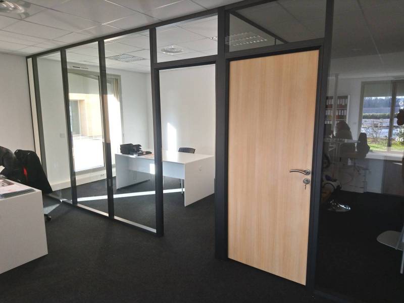 Porte pleine pour cloison amovible de bureau à Marseille