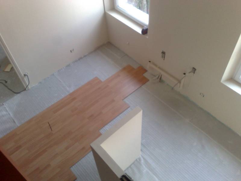 Pose de sol à Rennes