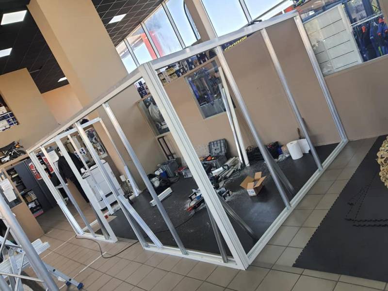 Bureau professionnels cloisons amovibles à Marseille