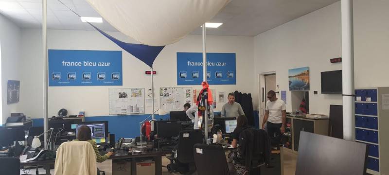 Amenagement de bureau cloison amovible à Nice