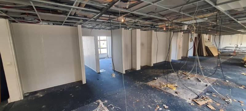 Chantier rénovation dans les locauxTRIPHASE Formations à Marseille