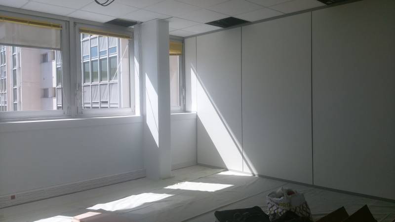 Cloison amovible avec isolation phonique pour professionnels en AQUITAINE