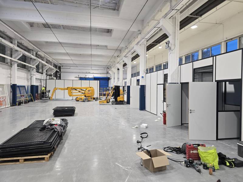 Aménagement complet de bureaux à Marignane par Nation Cloison