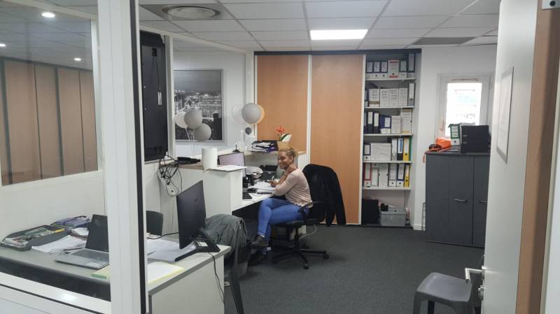 Cloison amovible semi vitrée à Bordeaux - Nation Cloison