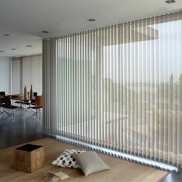 Stores californien toute hauteur sur baie vitrée de façade à Bordeaux