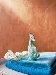 Mise en peinture de bureaux effet terre rouge à Paris